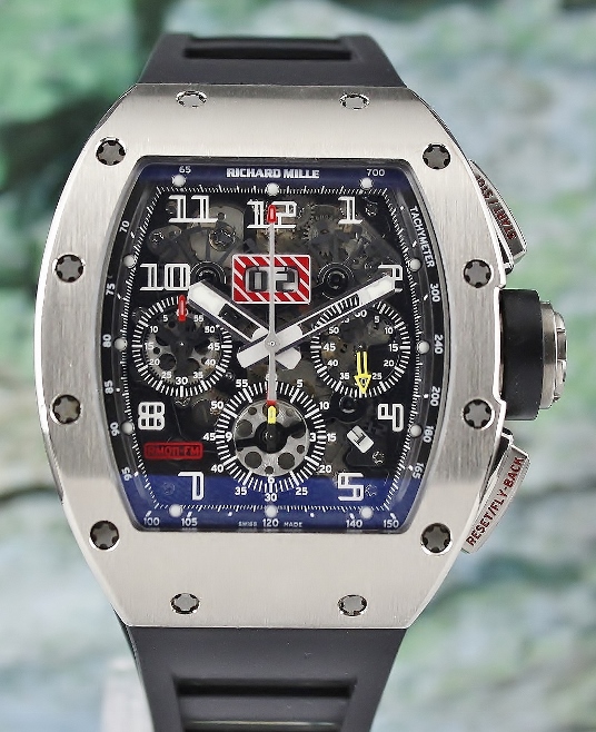 (image for) RICHARD MILLE " RM 011" 18K WHITE GOLD / COMPLETE SET